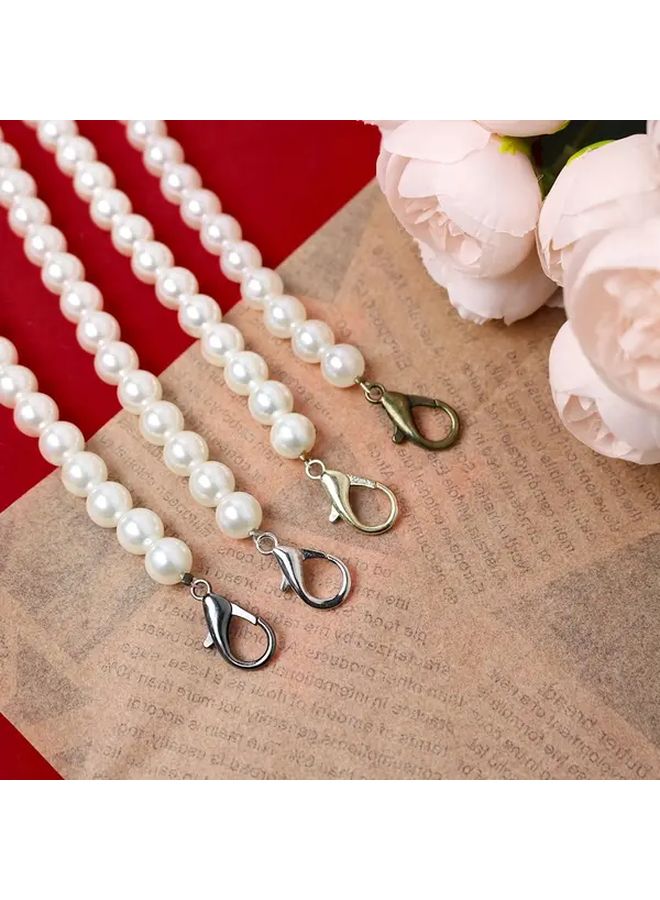 Bronze 60cm Pearl Chain For Handbags Crossbody Bags And Purses - Image 3